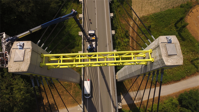 ADDA BRIDGE WITH SOLAR PANEL