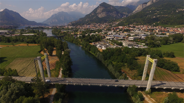 ADDA BRIDGE WITH SOLAR PANEL