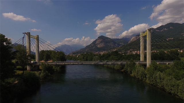 ADDA BRIDGE WITH SOLAR PANEL