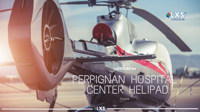 HELICOPTER LANDING AREA FOR PERPIGNAN HOSPITAL